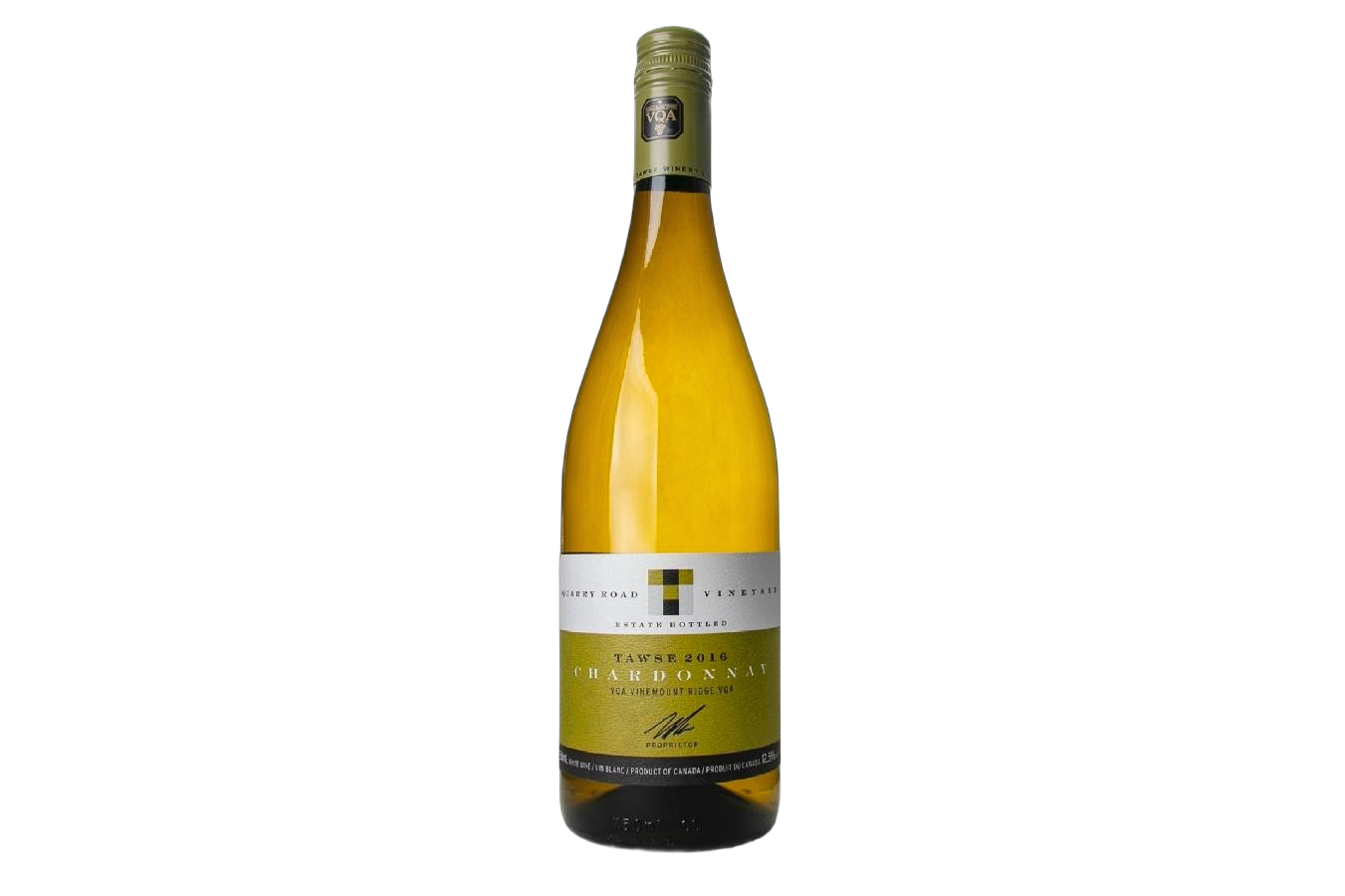 Tawse Chardonnay Quarry Road Vineyard Vinemount Ridge VQA Ontario
