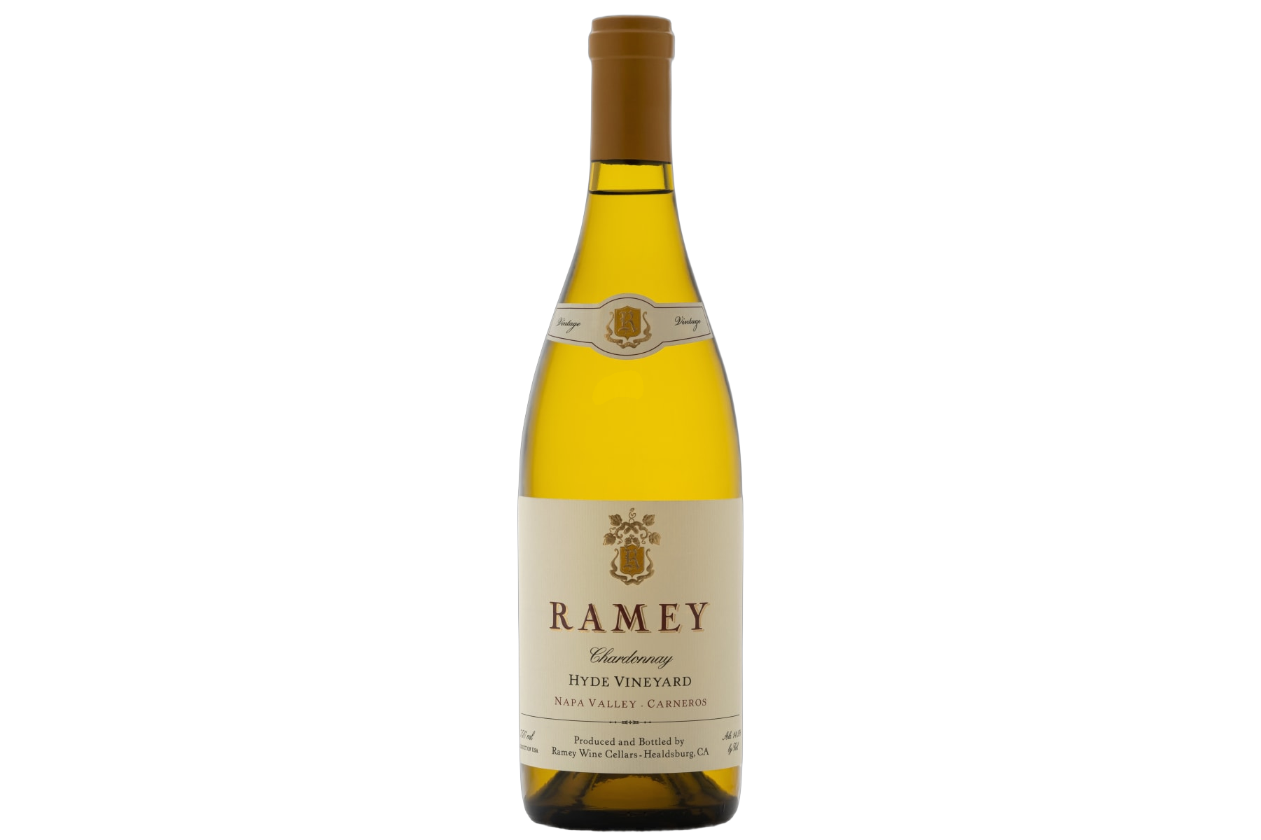 Ramey Chardonnay Hyde Vineyard Carneros Napa Valley