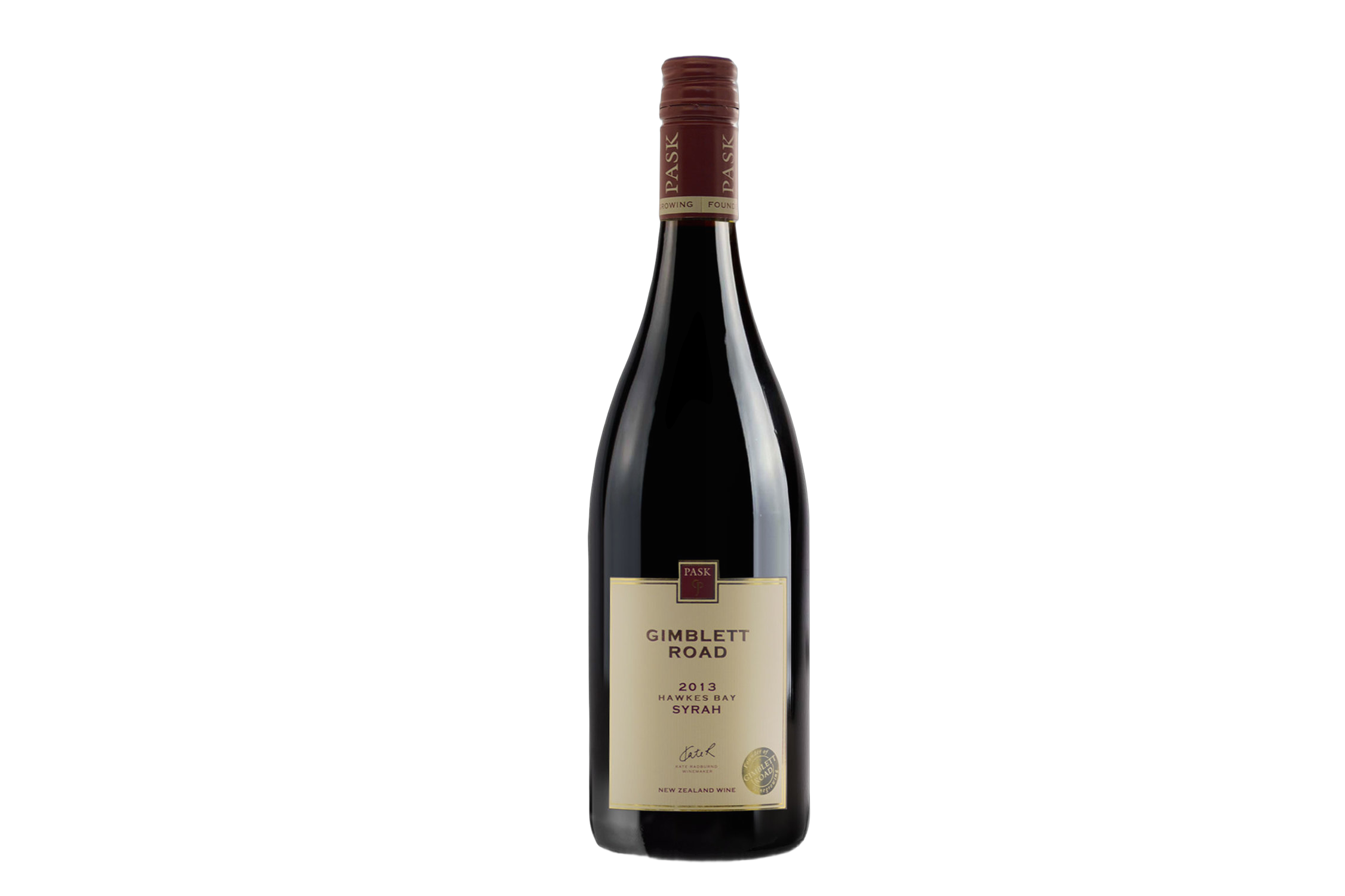 CJ Pask Gimblett Road Syrah Hawkes Bay