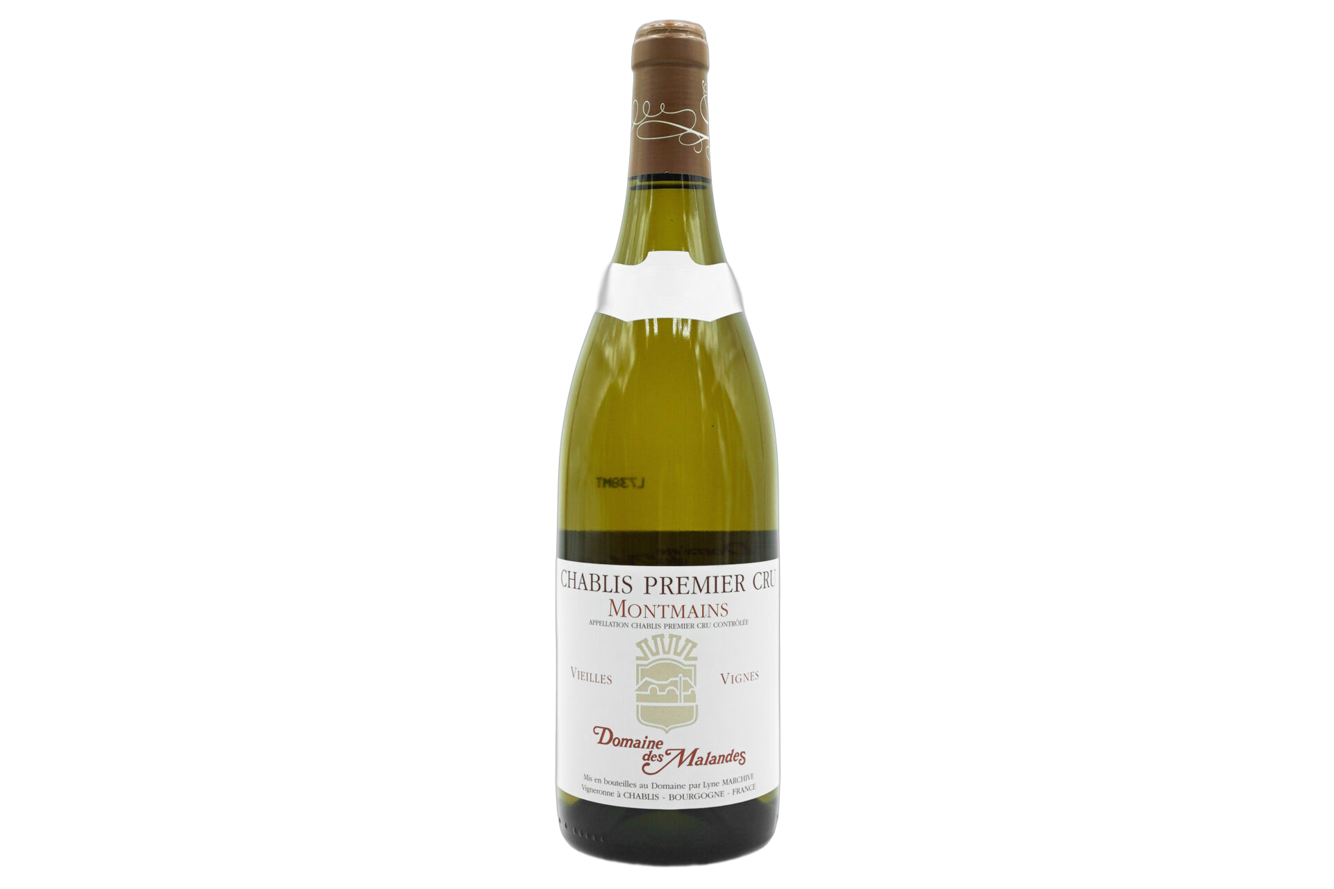 Domaine des Malandes Chablis Premier Cru Montmains Vieilles Vignes wine bottle