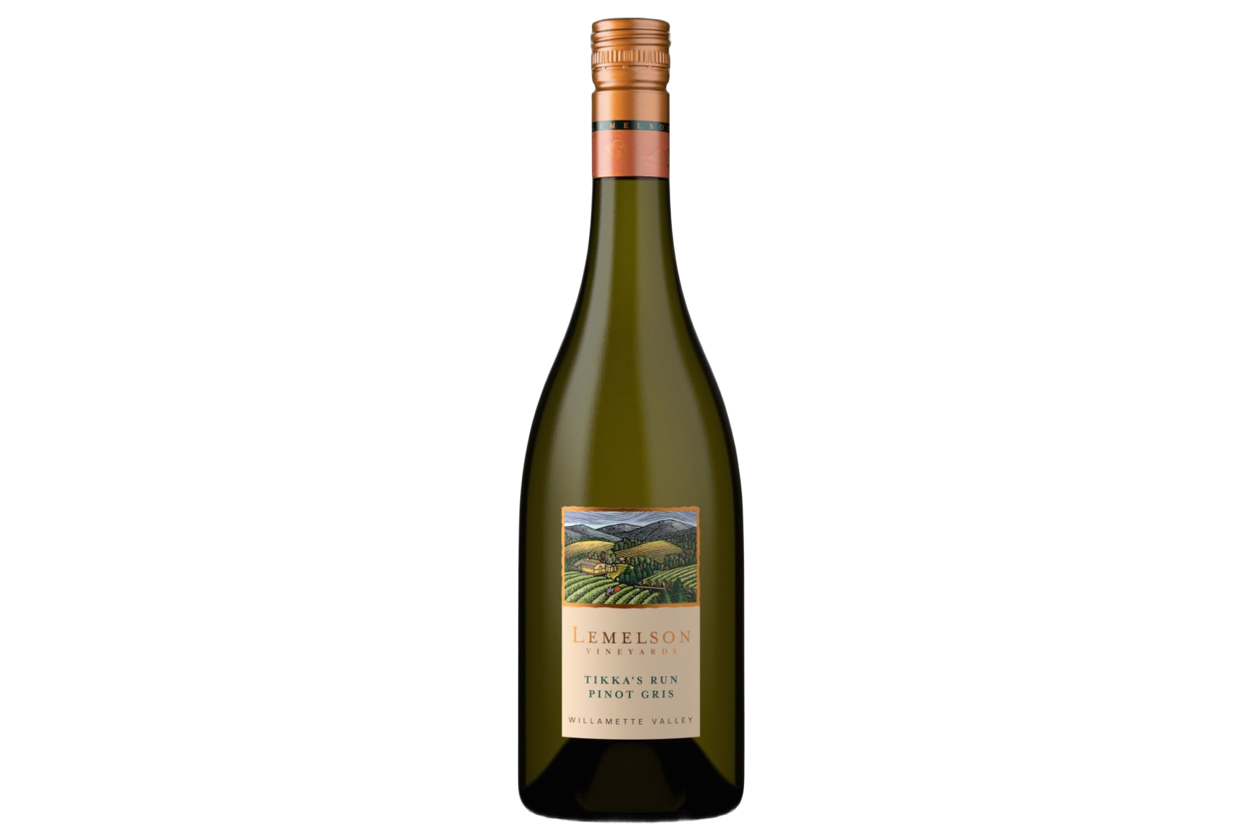 Lemelson Vineyards Tikka’s Run Pinot Gris Willamette Valley Oregon