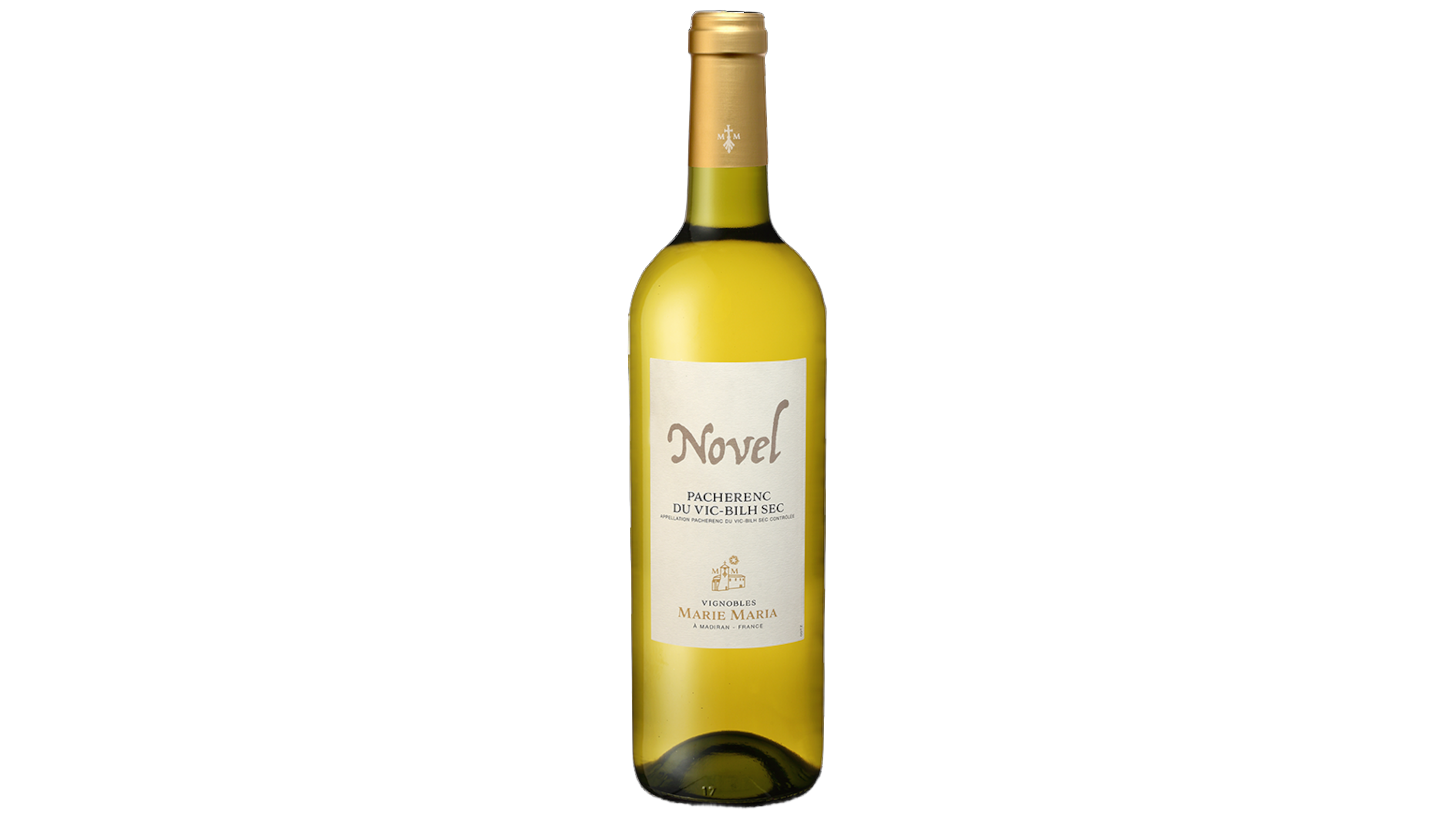 Vignobles Marie Maria Novel Pacherenc Du Vic-Bilh Sec wine bottle