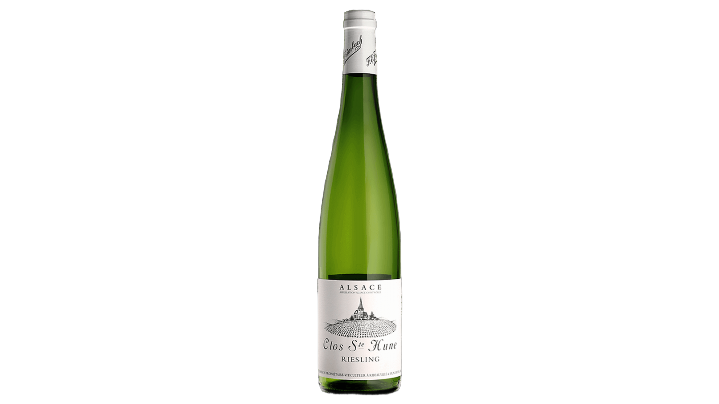 Maison Trimbach Clos Ste Hune Riesling wine bottle