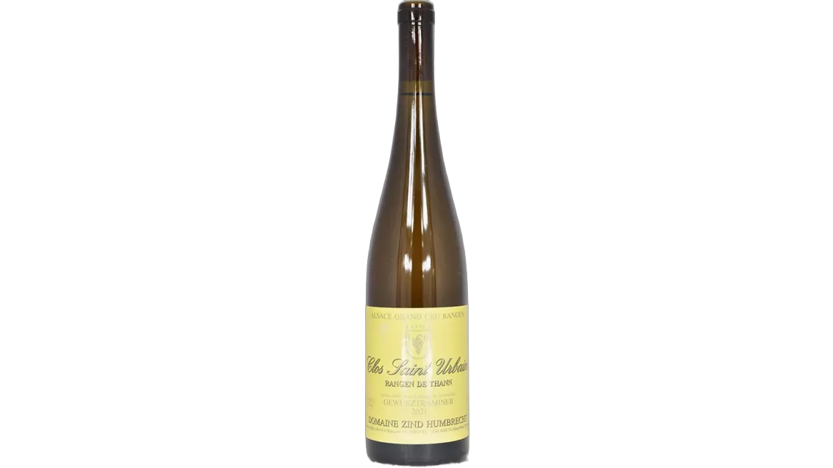 Domaine Zind-Humbrecht Clos Saint Urbain Rangen De Thann Gewurztraminer Alsace Grand Cru Rangen wine bottle