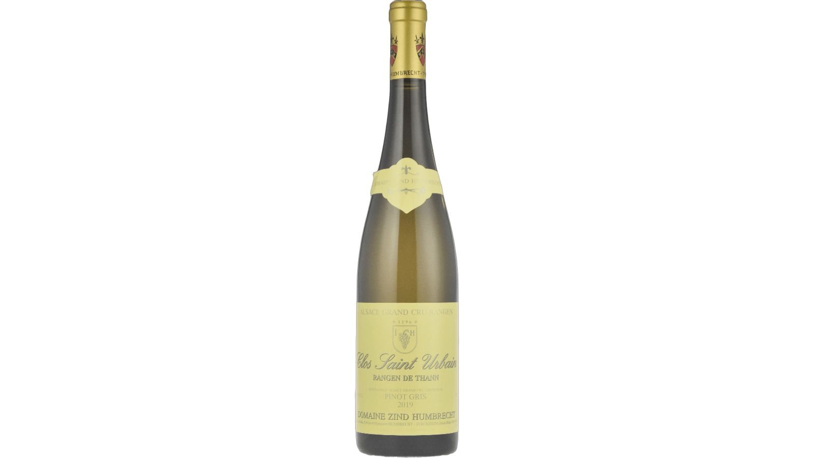 Domaine Zind-Humbrecht Clos Saint Urbain Rangen De Thann Pinot Gris Alsace Grand Cru Rangen wine bottle