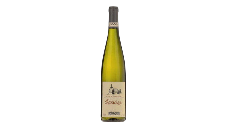 Domaine Jean-Luc Mader Rosacker Gewurztraminer Alsace Grand Cru - Moelleux - wine bottle
