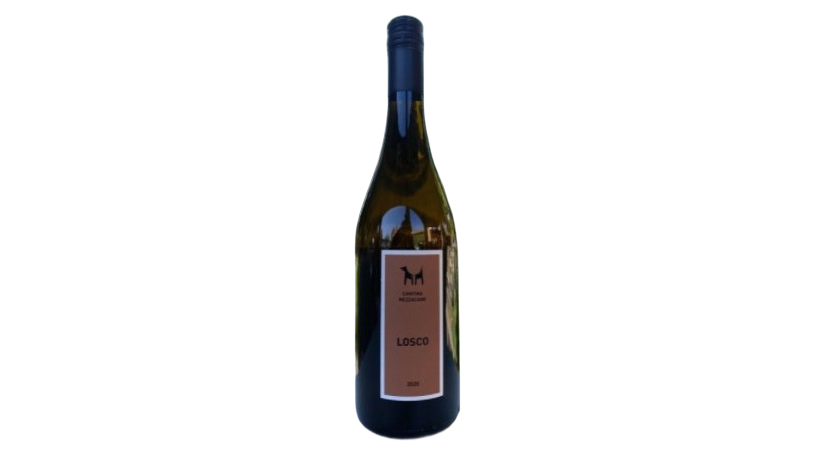 Cantina Mezzacane Losco Vino Bianco wine bottle