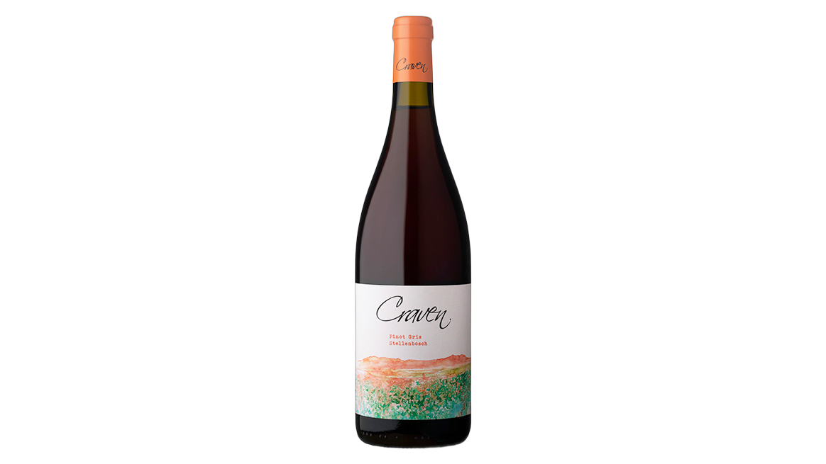 Craven Pinot Gris wine bottle