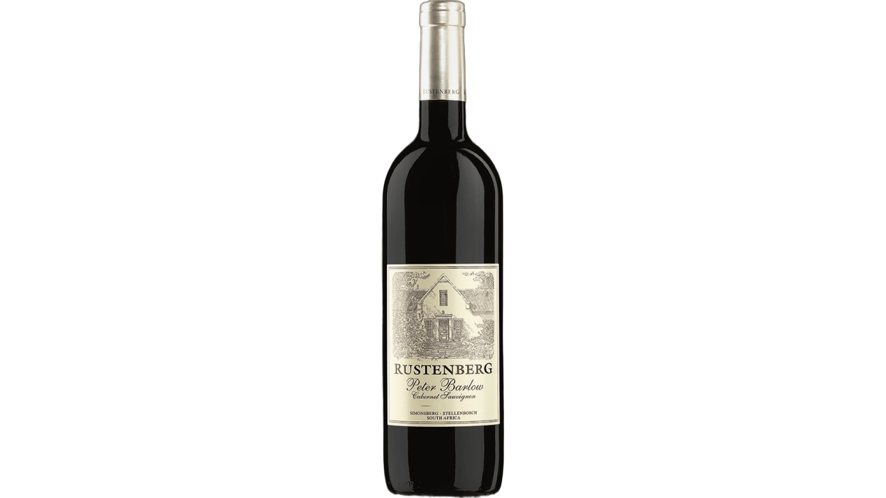 Rustenberg Peter Barlow Cabernet Sauvignon wine bottle