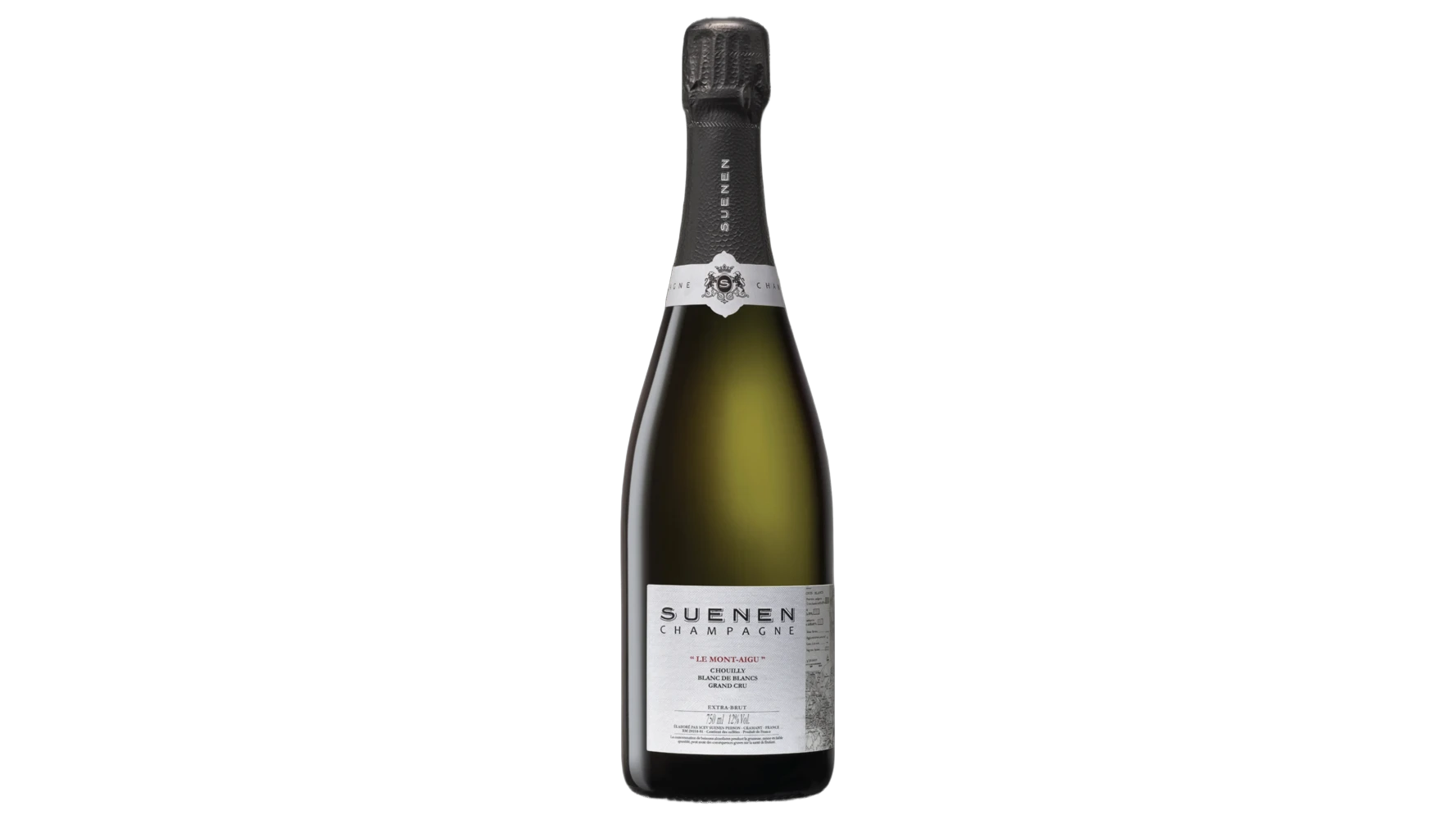 Champagne Suenen Le Mont-Aigu Chouilly Blanc De Blancs Grand Cru Extra-Brut wine bottle