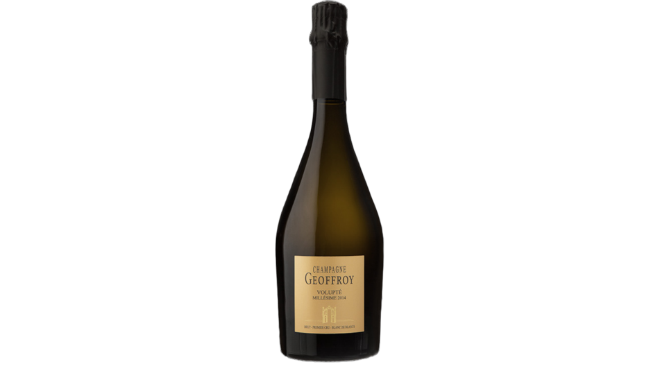 Rene Geoffroy Volupte Premier Cru Blanc De Blancs Extra-Brut wine bottle