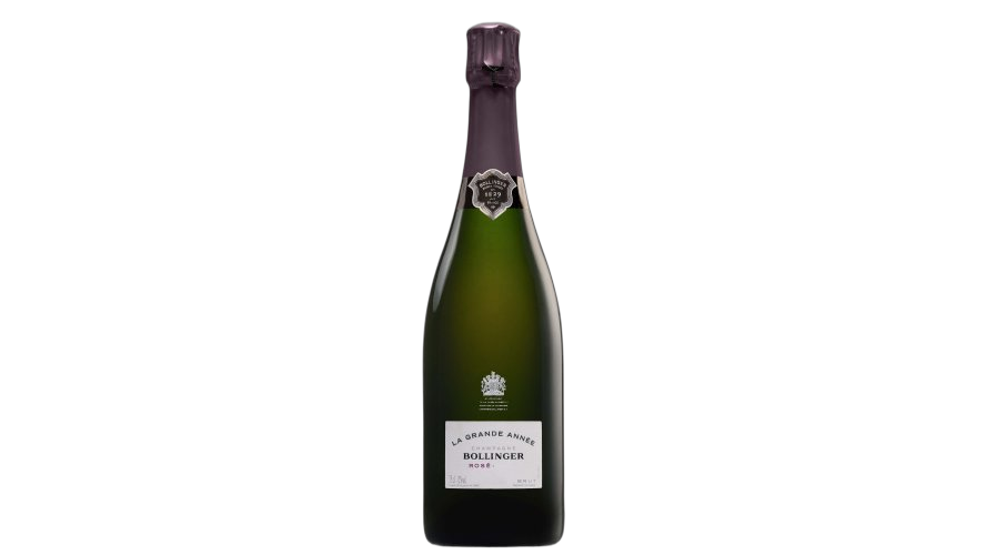 Champagne Bollinger La Grande Annee Rose Brut wine bottle