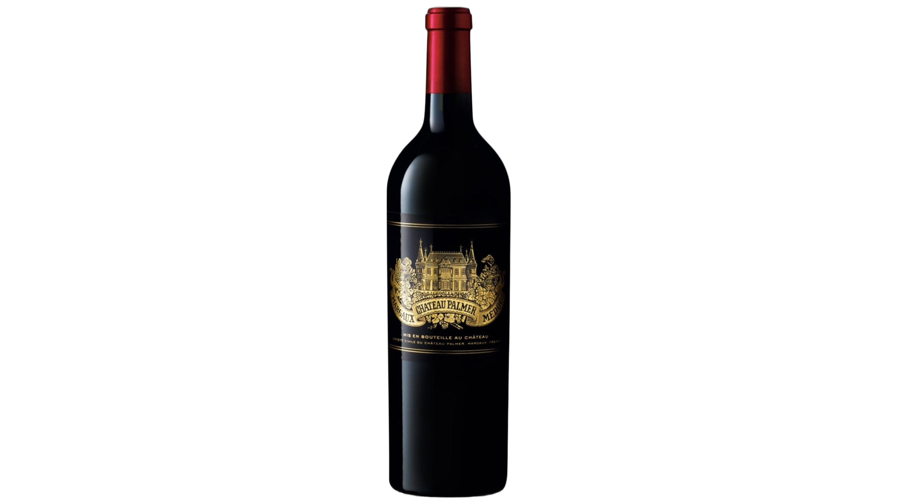 Château Palmer Palmer Margaux wine bottle