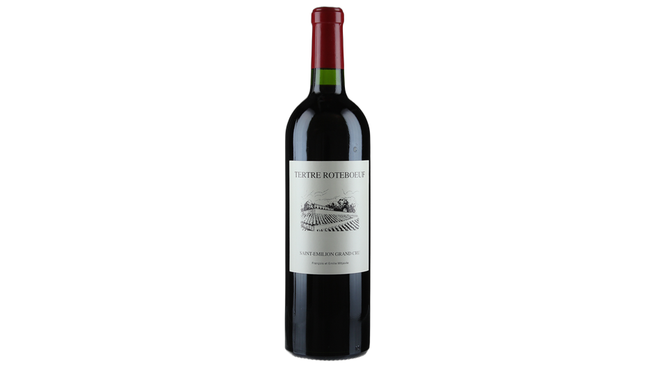 Château Le Tertre Rôteboeuf Tertre Roteboeuf Saint-Emilion wine bottle