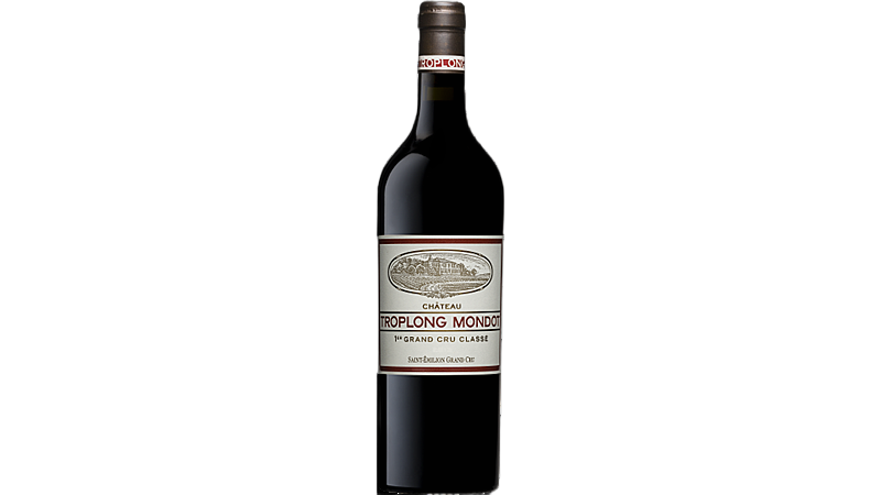 Château Troplong Mondot Troplong Mondot Saint-Emilion wine bottle