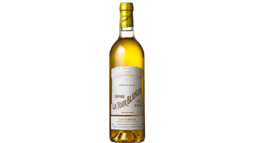 Château La Tour Blanche La Tour Sauternes wine bottle