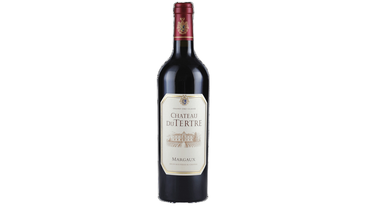 Château Du Tertre Château Du Tertre Margaux wine bottle