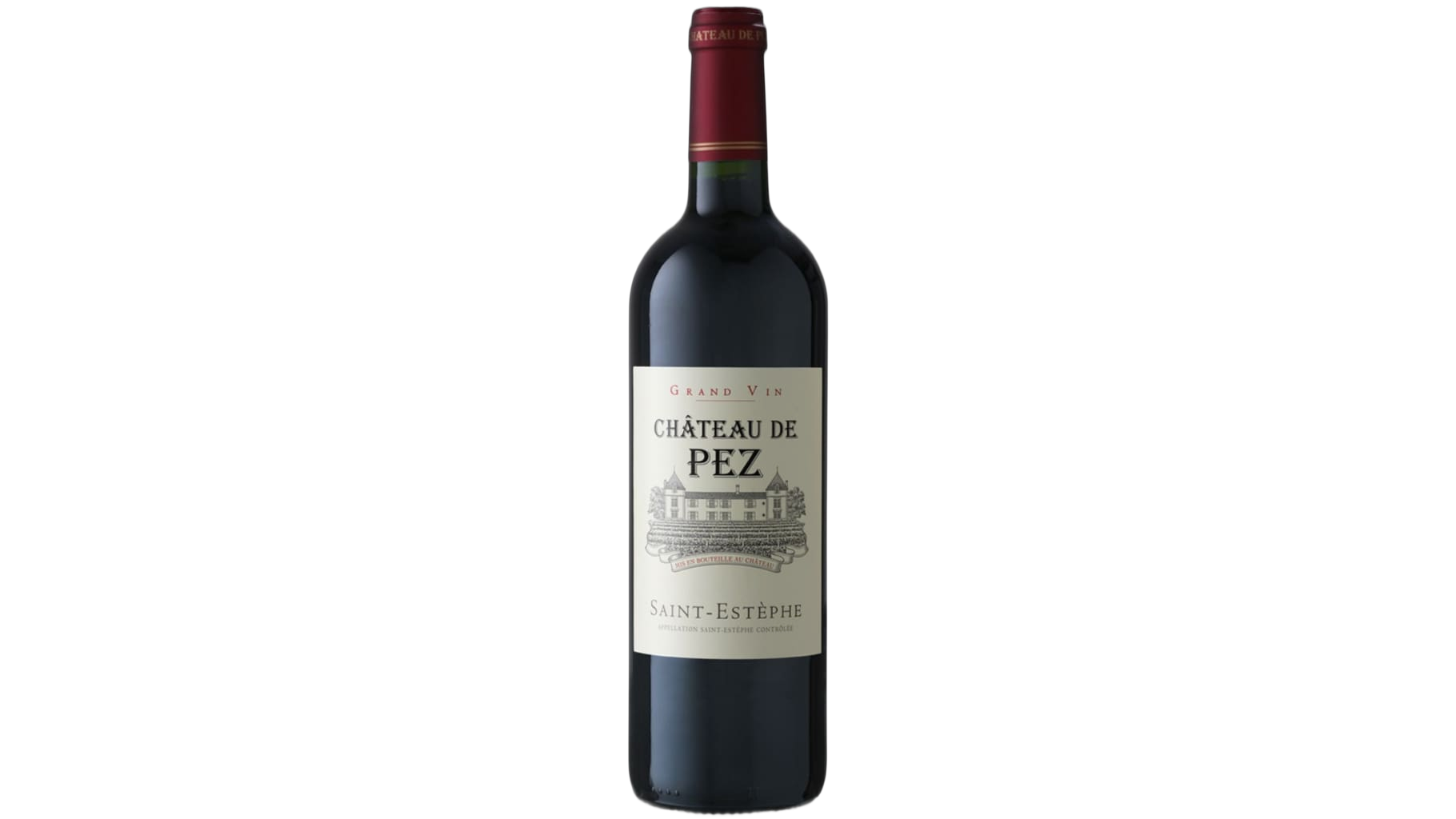 Château De Pez Château De Pez Saint-Estephe wine bottle