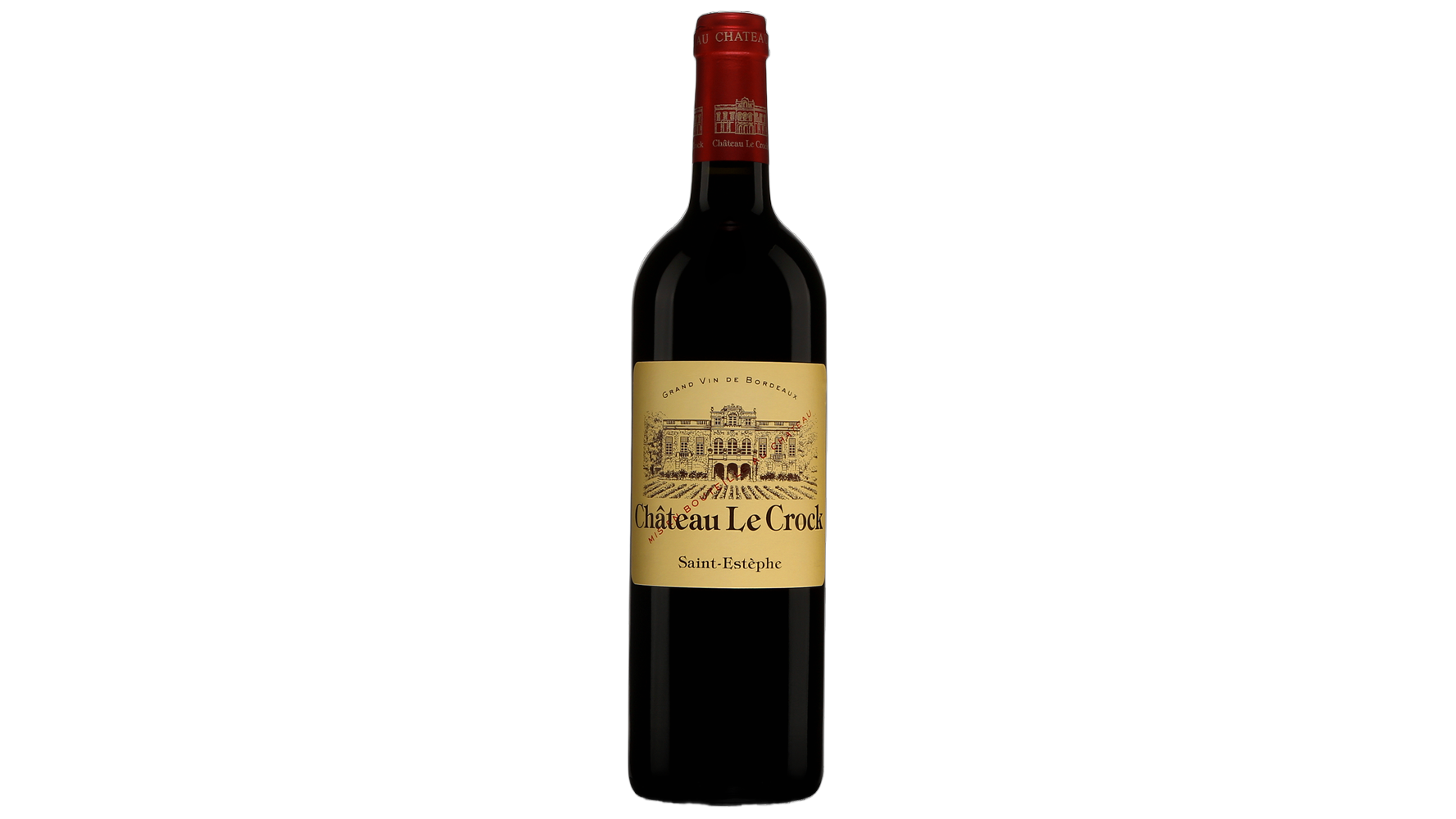Château Le Crock Le Crock Saint-Estephe wine bottle
