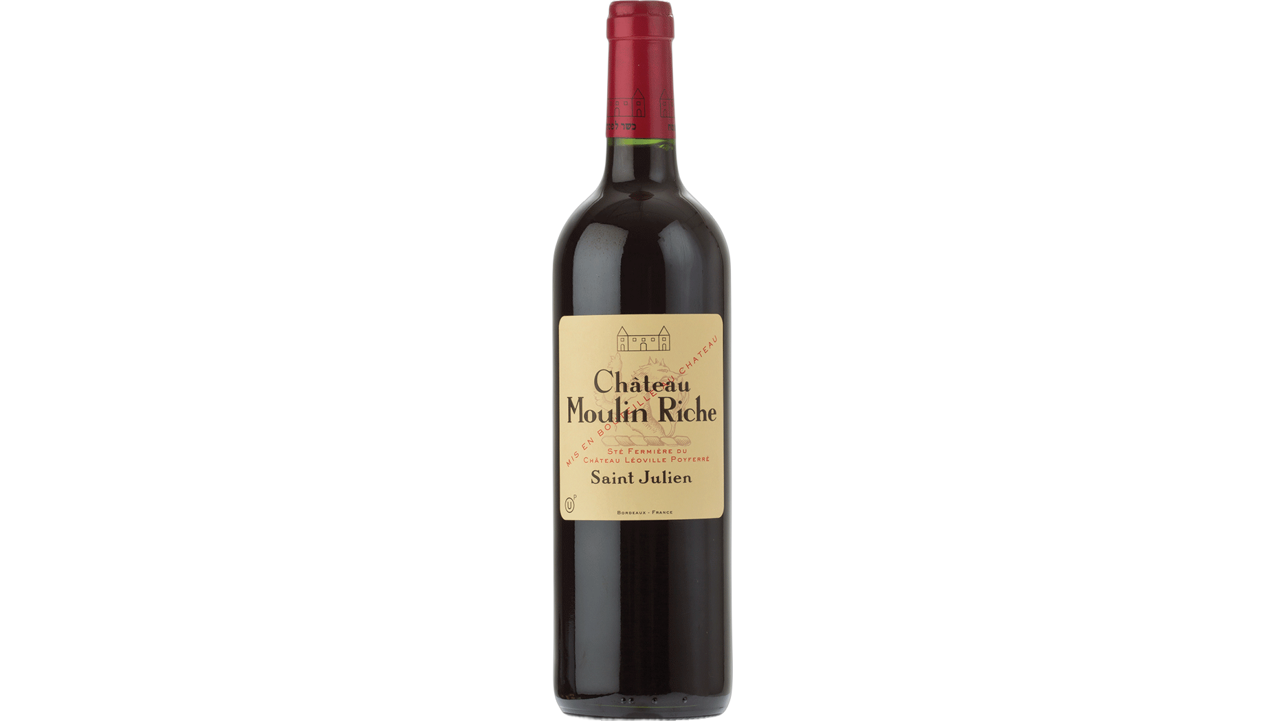 Château Moulin Riche Moulin Riche Saint-Julien wine bottle