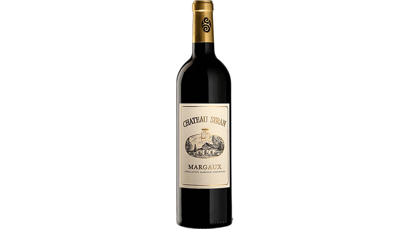 Château Siran Siran Margaux wine bottle