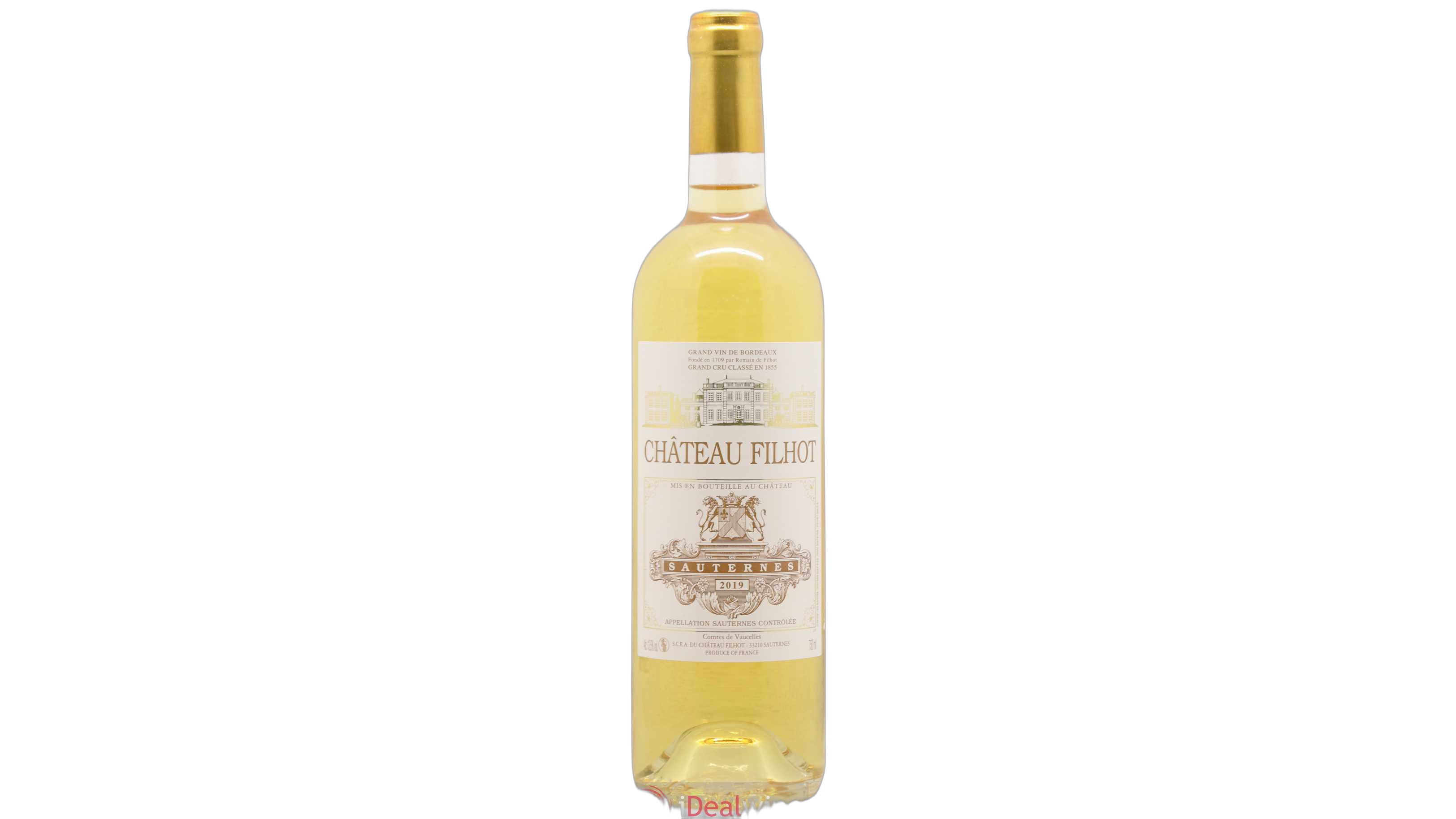 Château Filhot Filhot Sauternes wine bottle