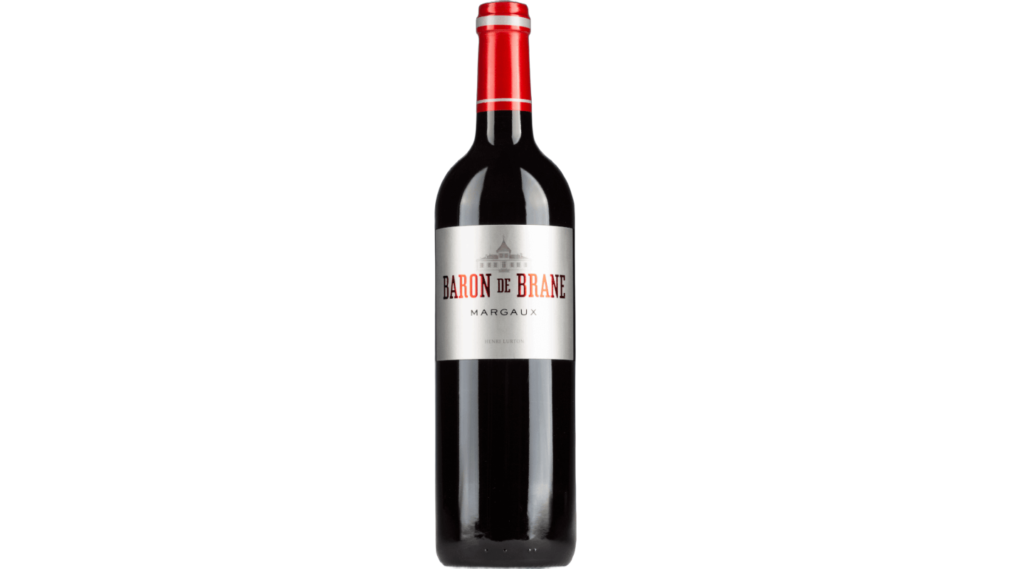 Château Brane-Cantenac Baron De Brane Margaux wine bottle