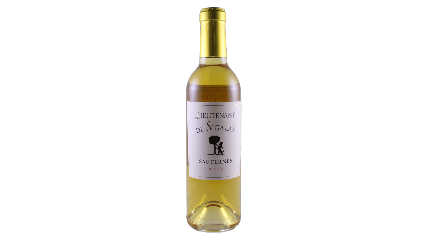 Château Sigalas-Rabaud Lieutenant De Sigalas White, Sweet France Sauternes wine bottle