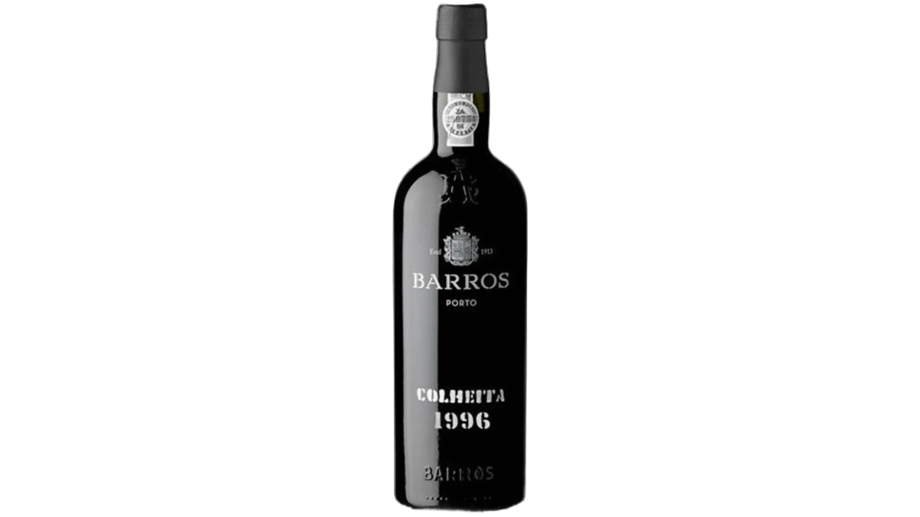 Barros Colheita wine bottle