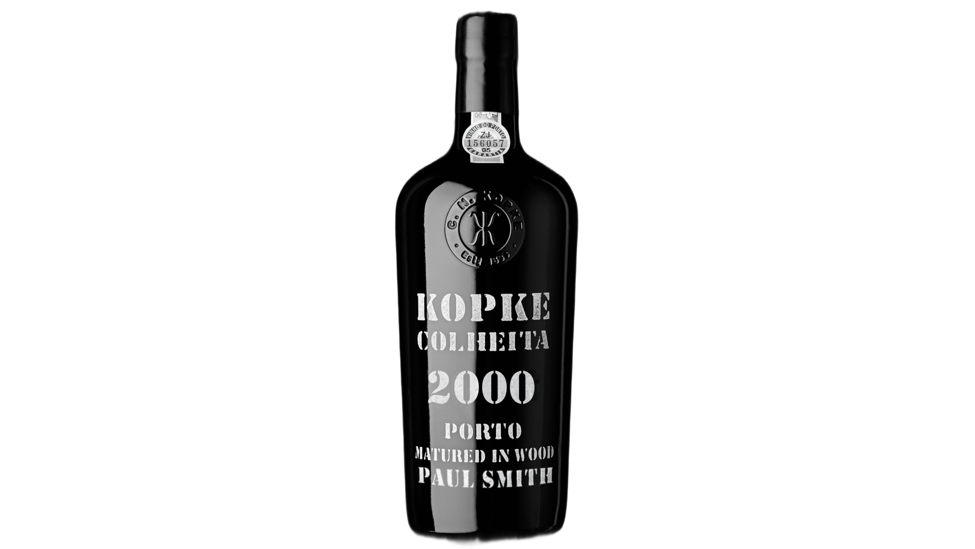 Kopke Colheita wine bottle