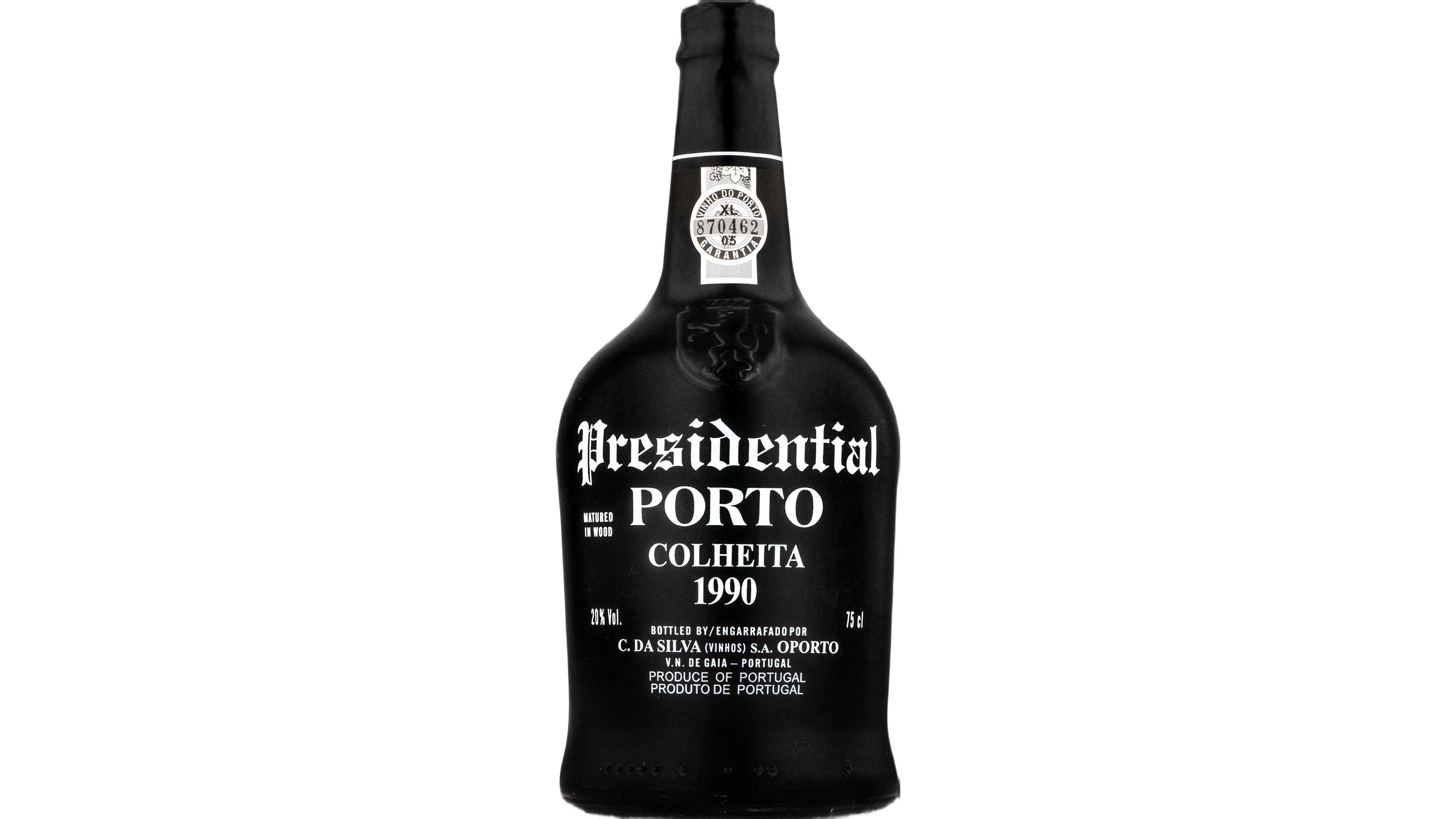 C. Da Silva Dalva Presidential Porto Colheita wine bottle