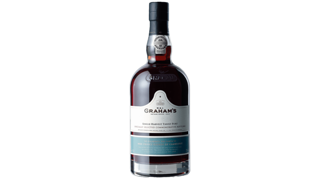Graham’S Single Harvest Tawny Port wine bottle