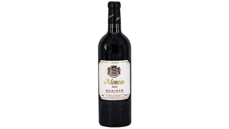 Château Montus Prestige Madiran wine bottle