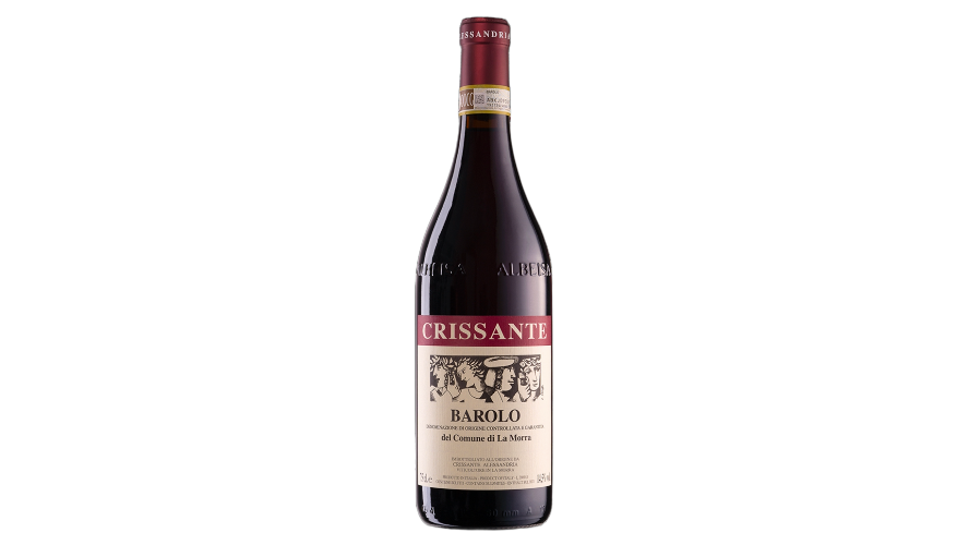 Crissante Alessandria Barolo Del Comune Di La Morra, La Morra wine bottle