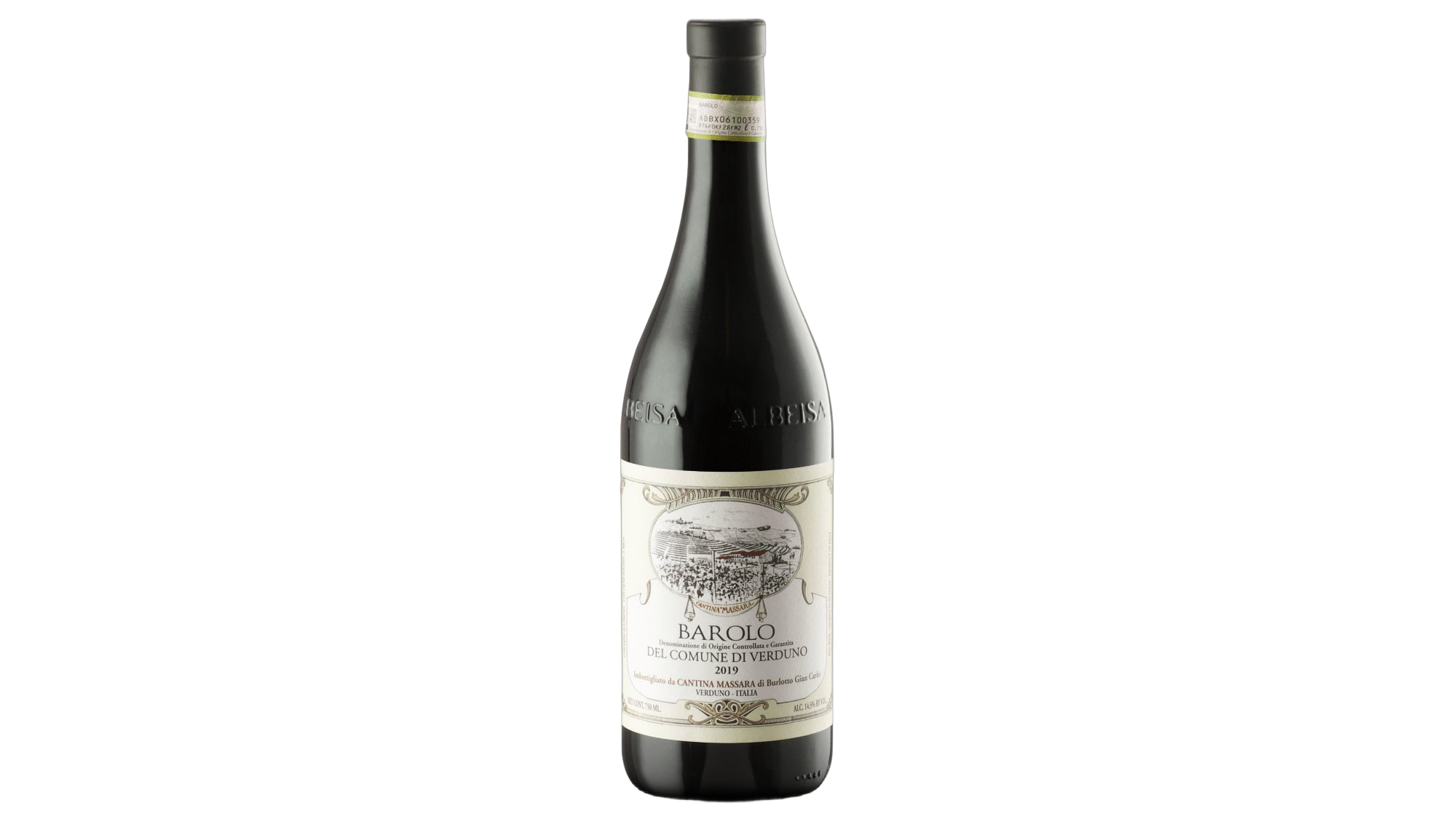 Cascina Massara Barolo Del Comune Di Verduno, Verduno wine bottle