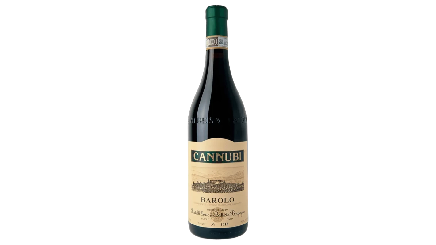 Fratelli Serio & Battista Borgogno Barolo Cannubi, Barolo wine bottle
