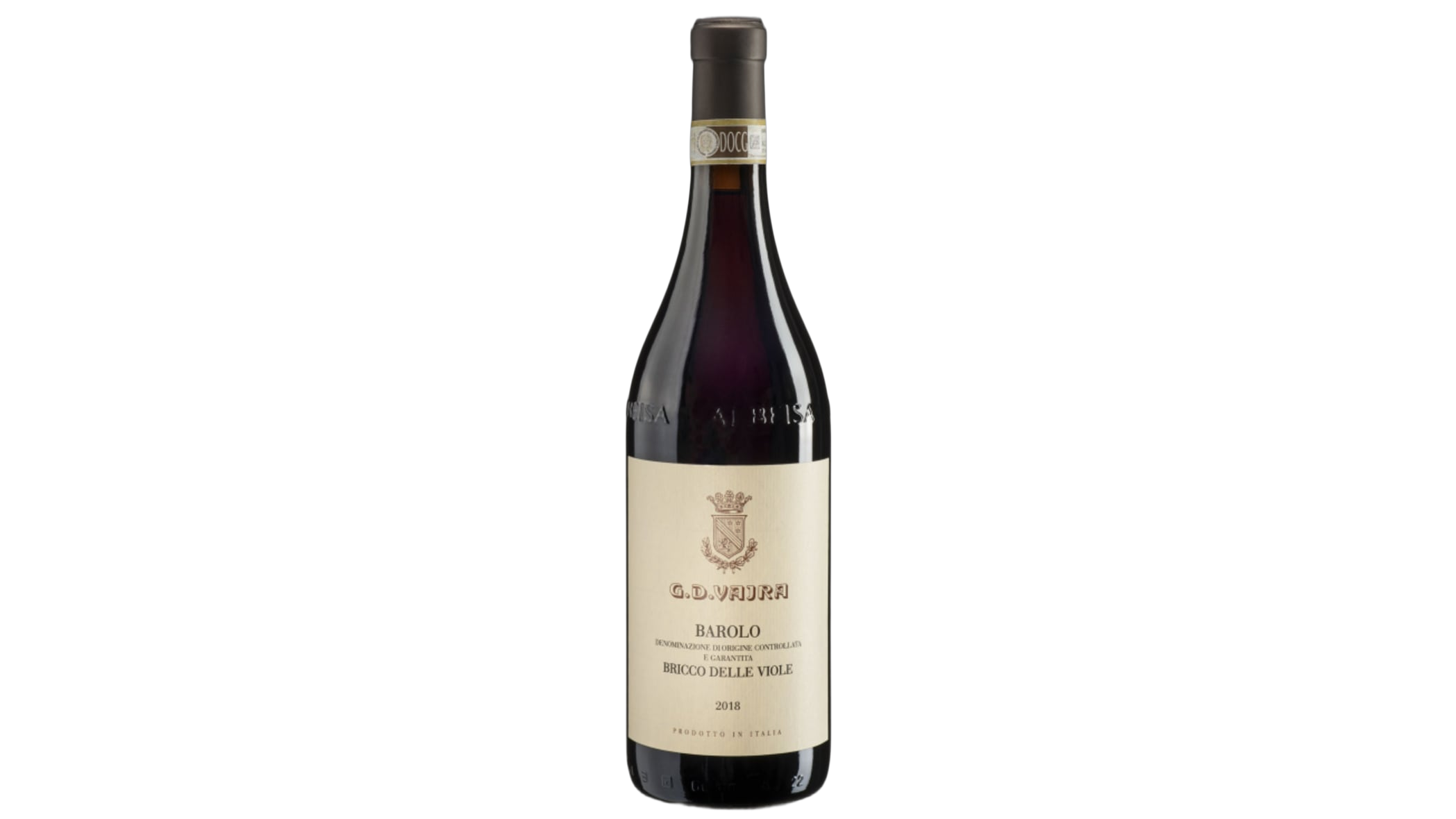 G.D Vajra Barolo Bricco Delle Viole, Barolo wine bottle