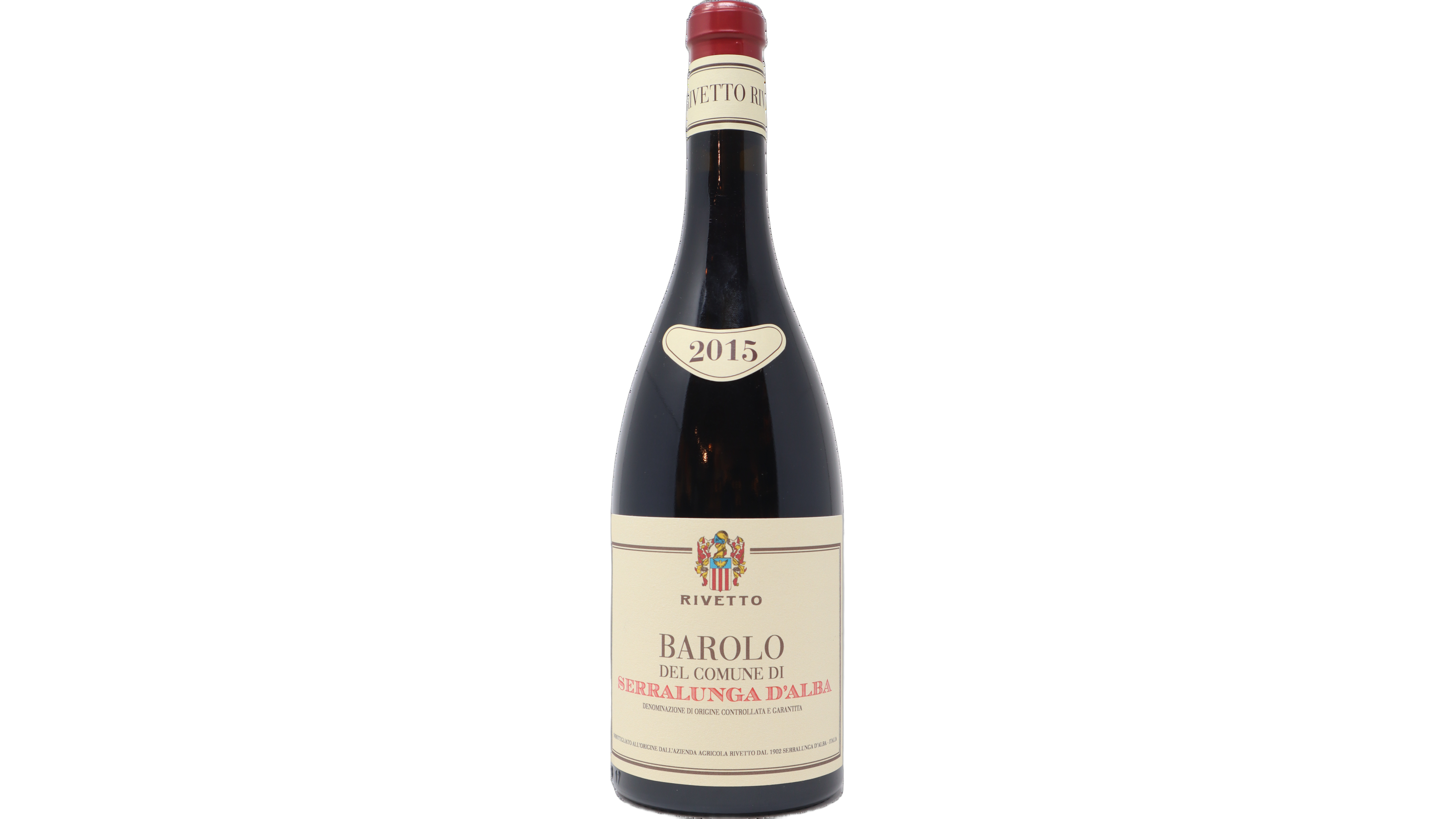 Rivetto Barolo Del Commune Di Serralunga D'Alba, Serralunga D'Alba wine bottle
