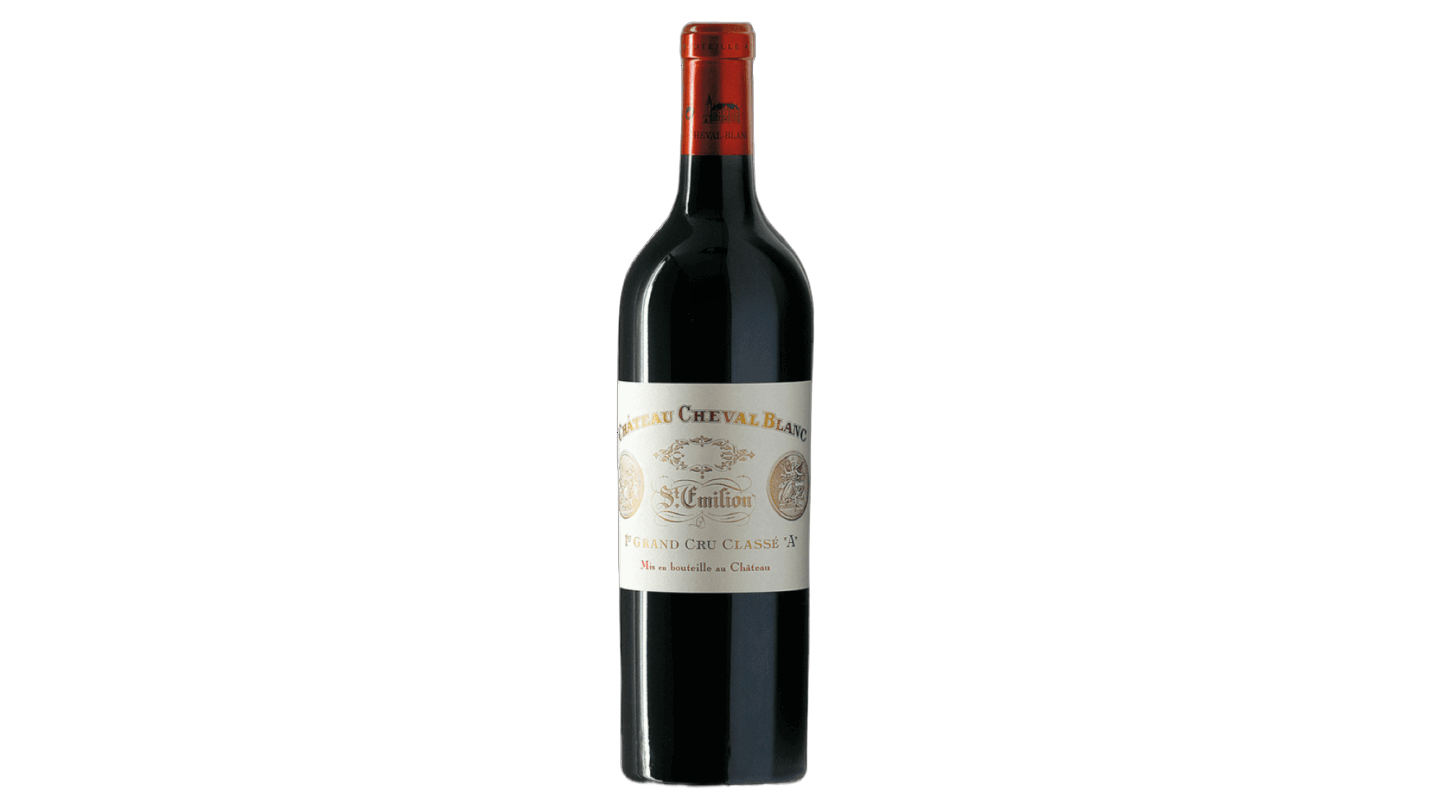 Château Cheval Blanc Cheval Blanc St Emilion wine bottle