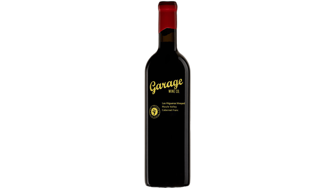 Garage Wine Co. Las Higueras Vineyard Cabernet Franc - Old Bush-Head Vines Chile Maule wine bottle