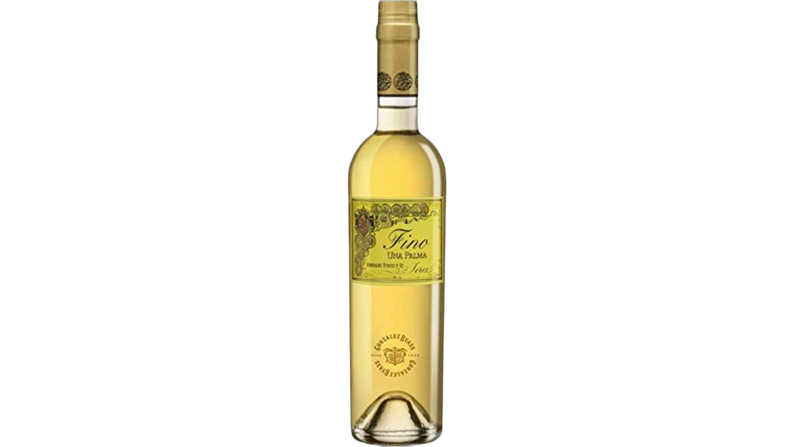 Tio Pepe Fino Una Palma Fino Jerez De La Frontera wine bottle