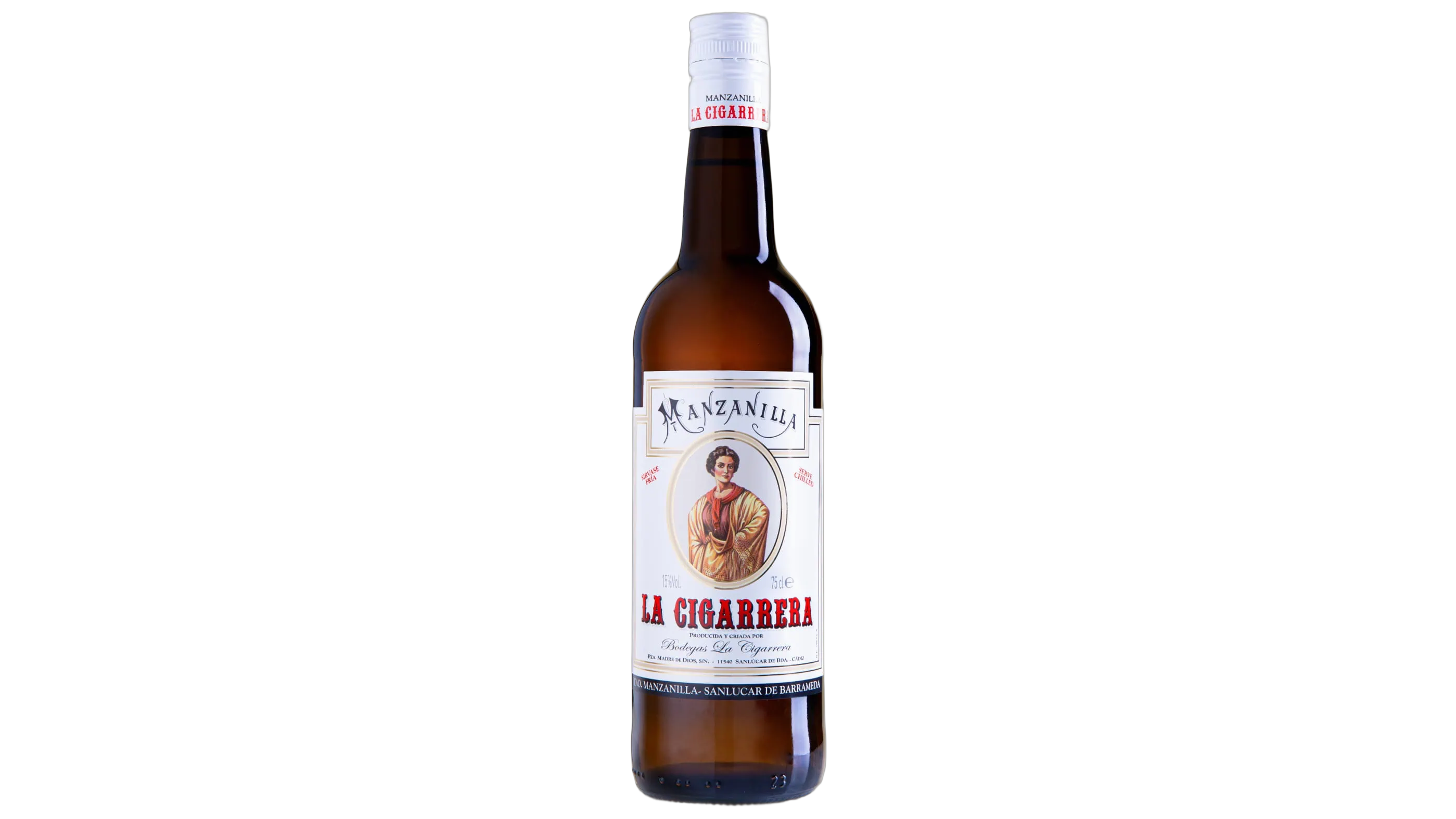 Bodegas La Cigarrera Manzanilla Pasada Manzanilla Sanlucar De Barrameda wine bottle