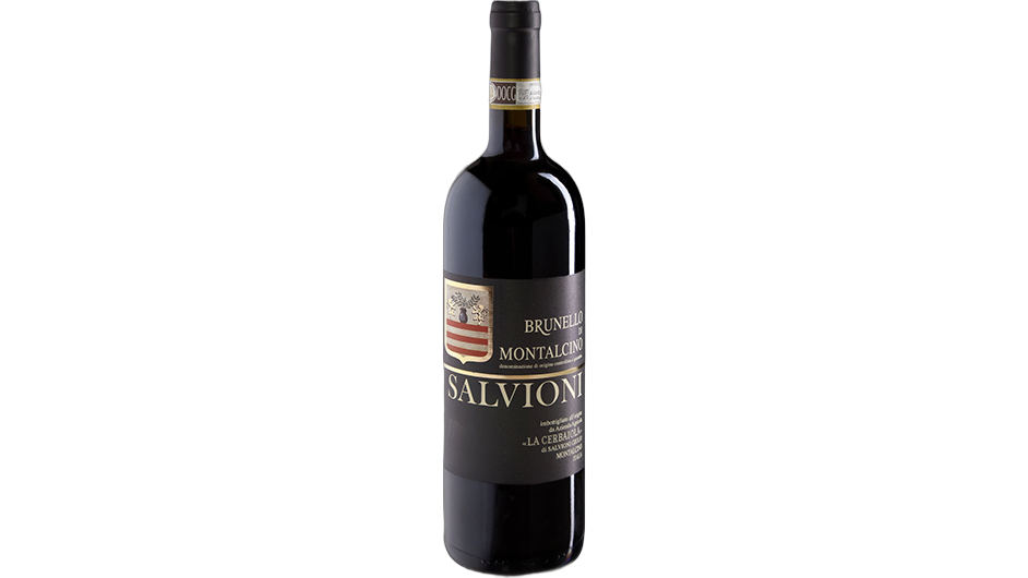 Salvioni Brunello Di Montalcino wine bottle