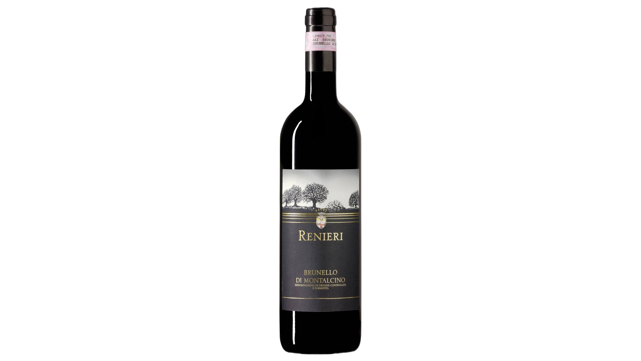 Renieri Brunello Di Montalcino wine bottle
