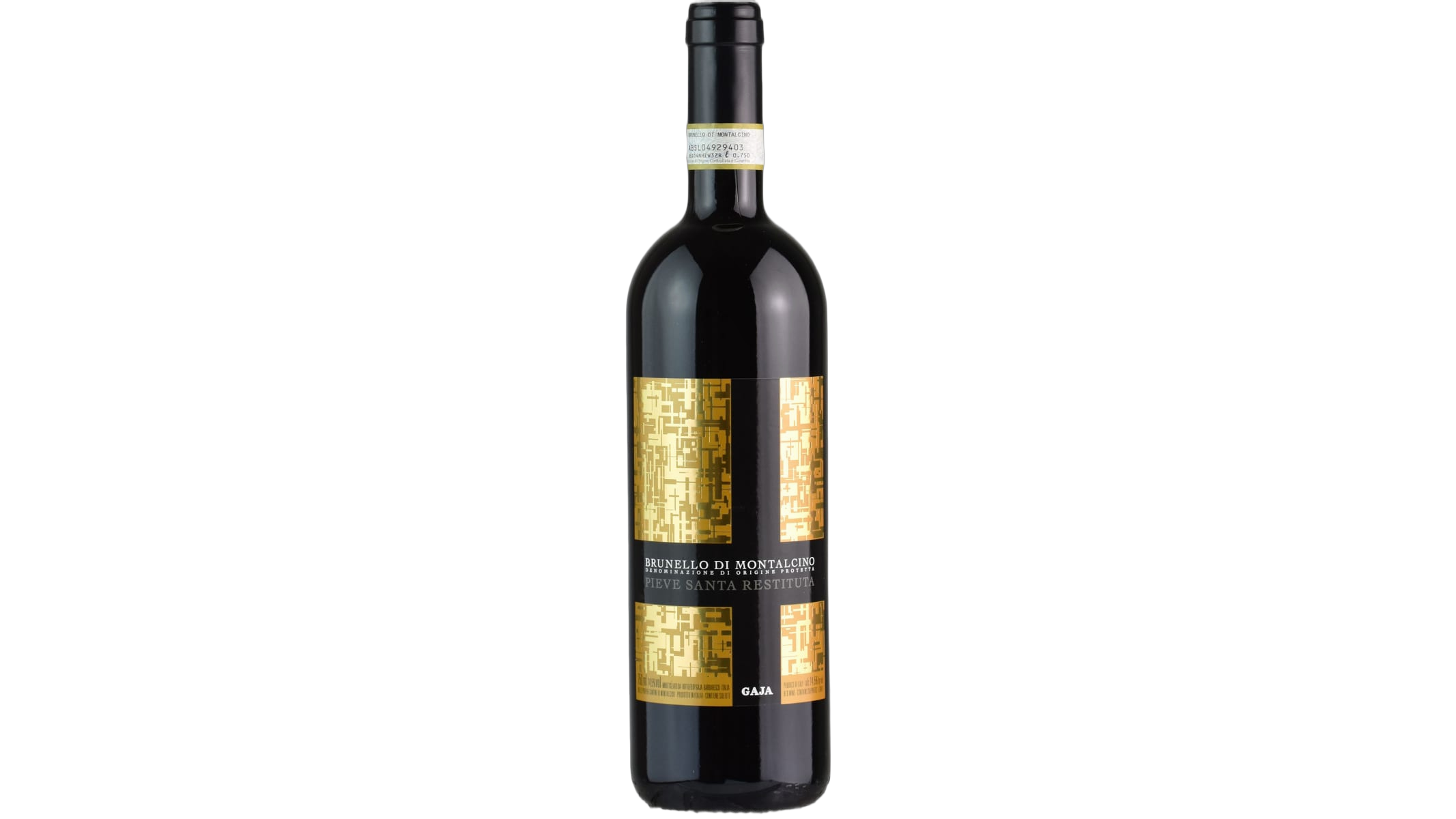 Gaja Pieve Santa Restituta Brunello Di Montalcino wine bottle