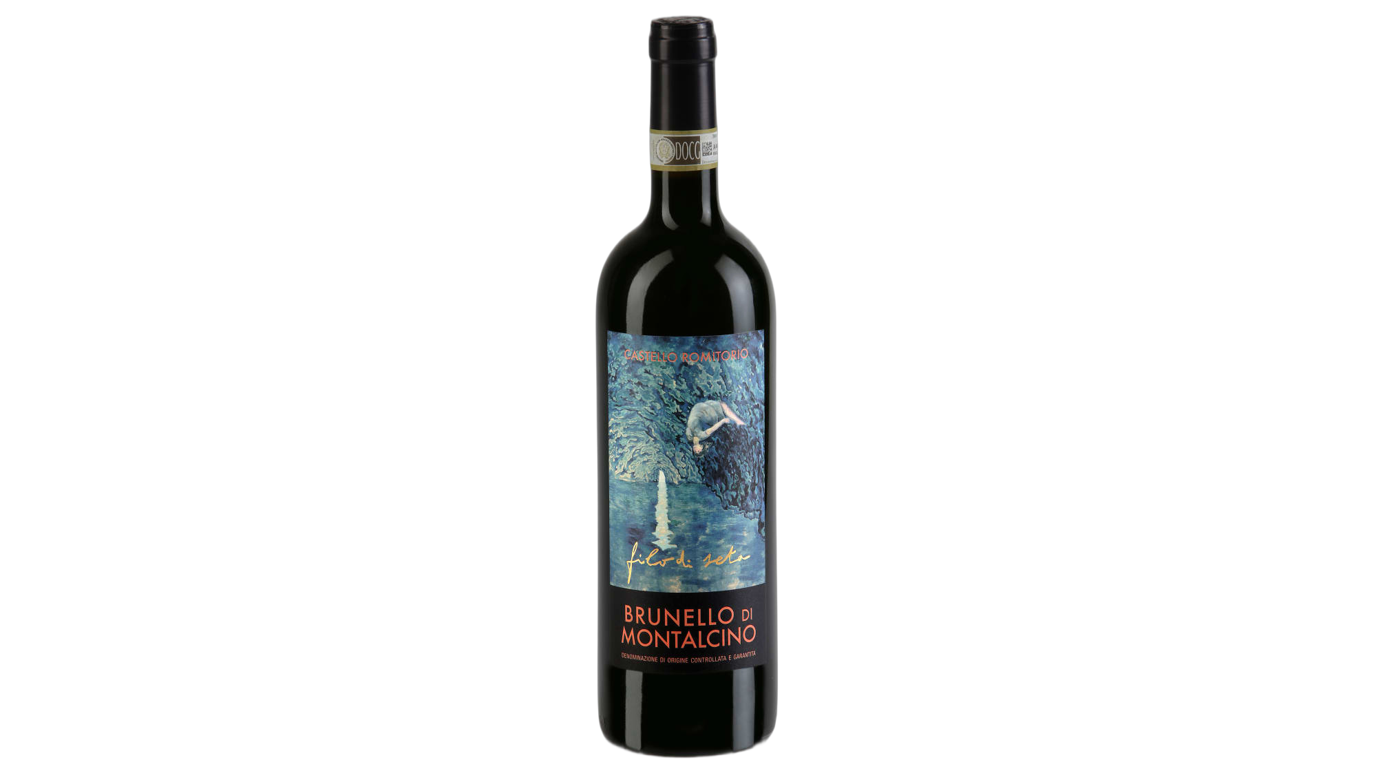 Castello Romitorio Filo Di Seta Brunello Di Montalcino wine bottle