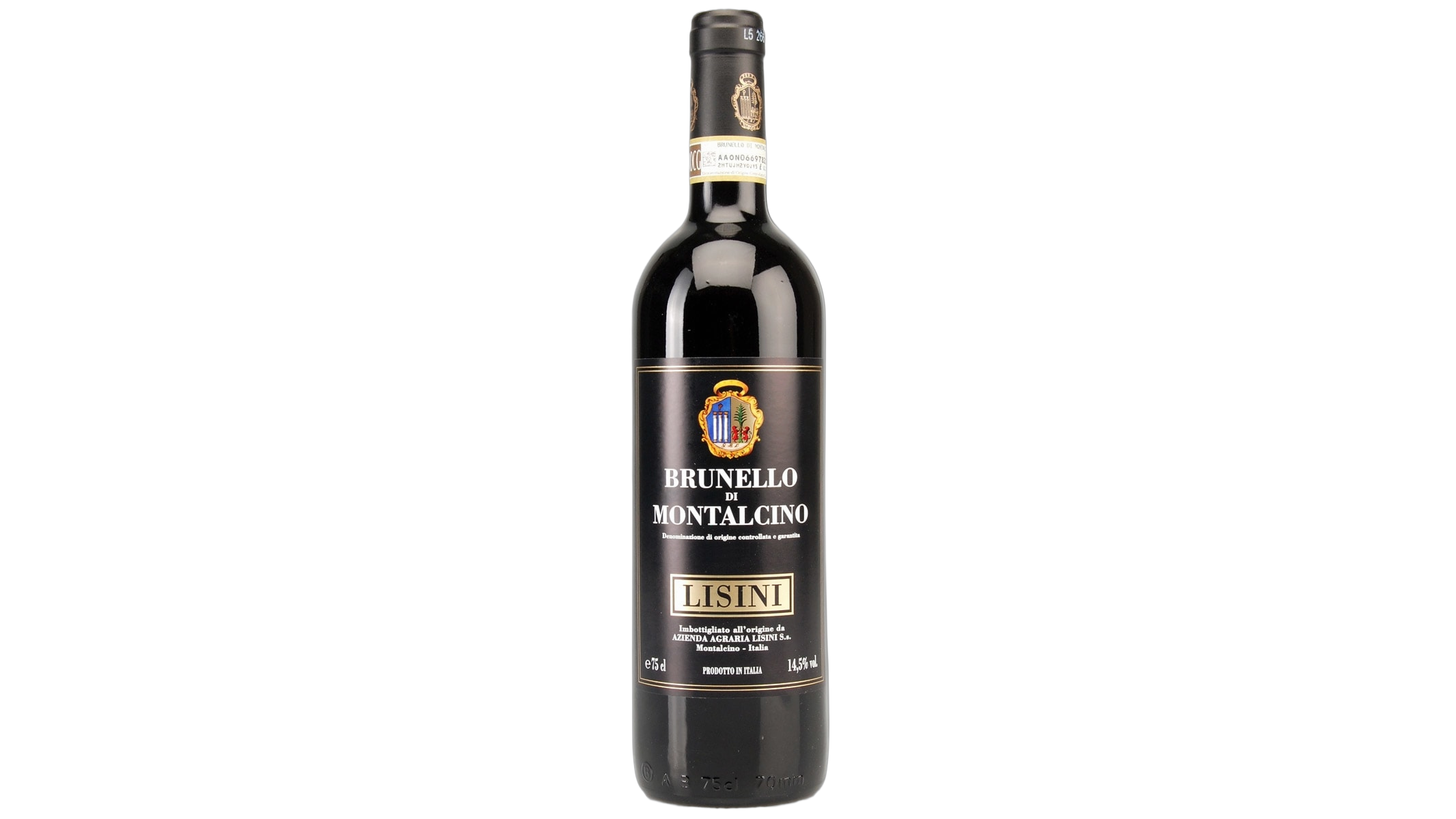 Lisini Brunello Di Montalcino wine bottle