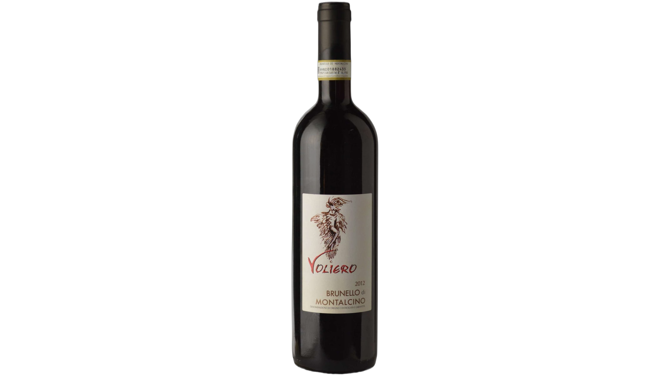 Voliero Brunello Di Montalcino wine bottle