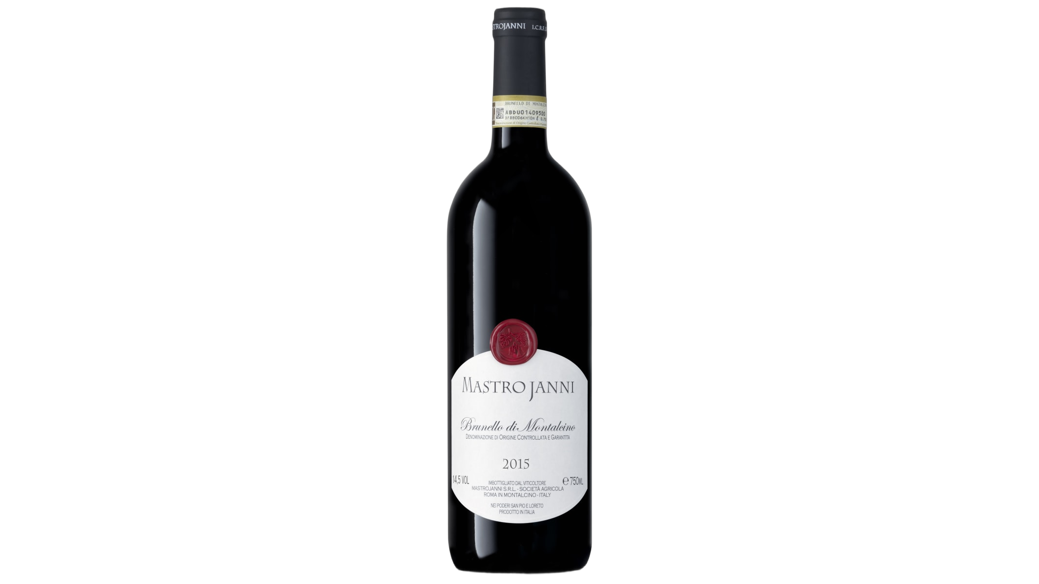 Mastrojanni Brunello Di Montalcino Docg wine bottle