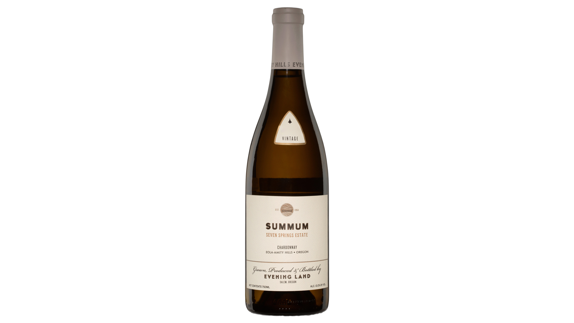 Evening Land Summum Seven Springs Estate Willamette Valley Eola-Amity Hills wine bottle
